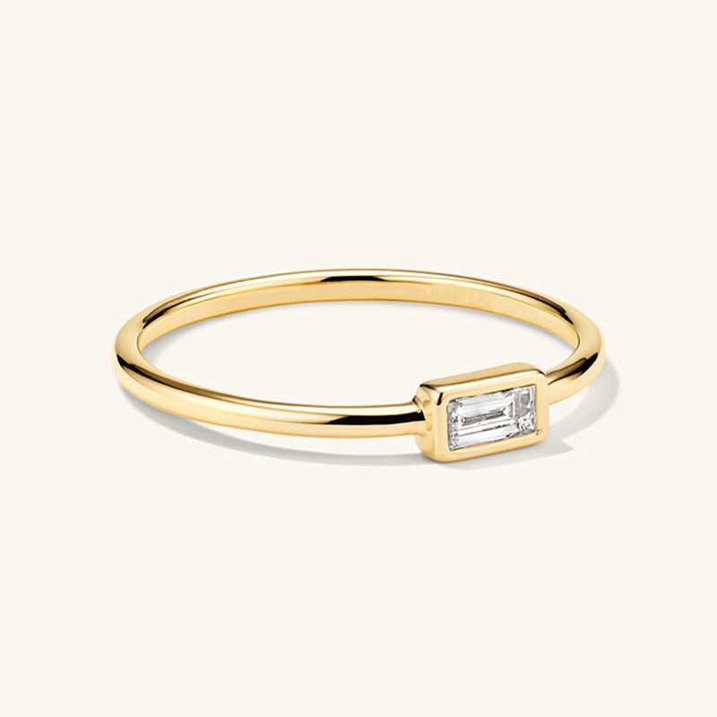 S925 Sterling Silver Simple Elegant High-grade Ring For Women